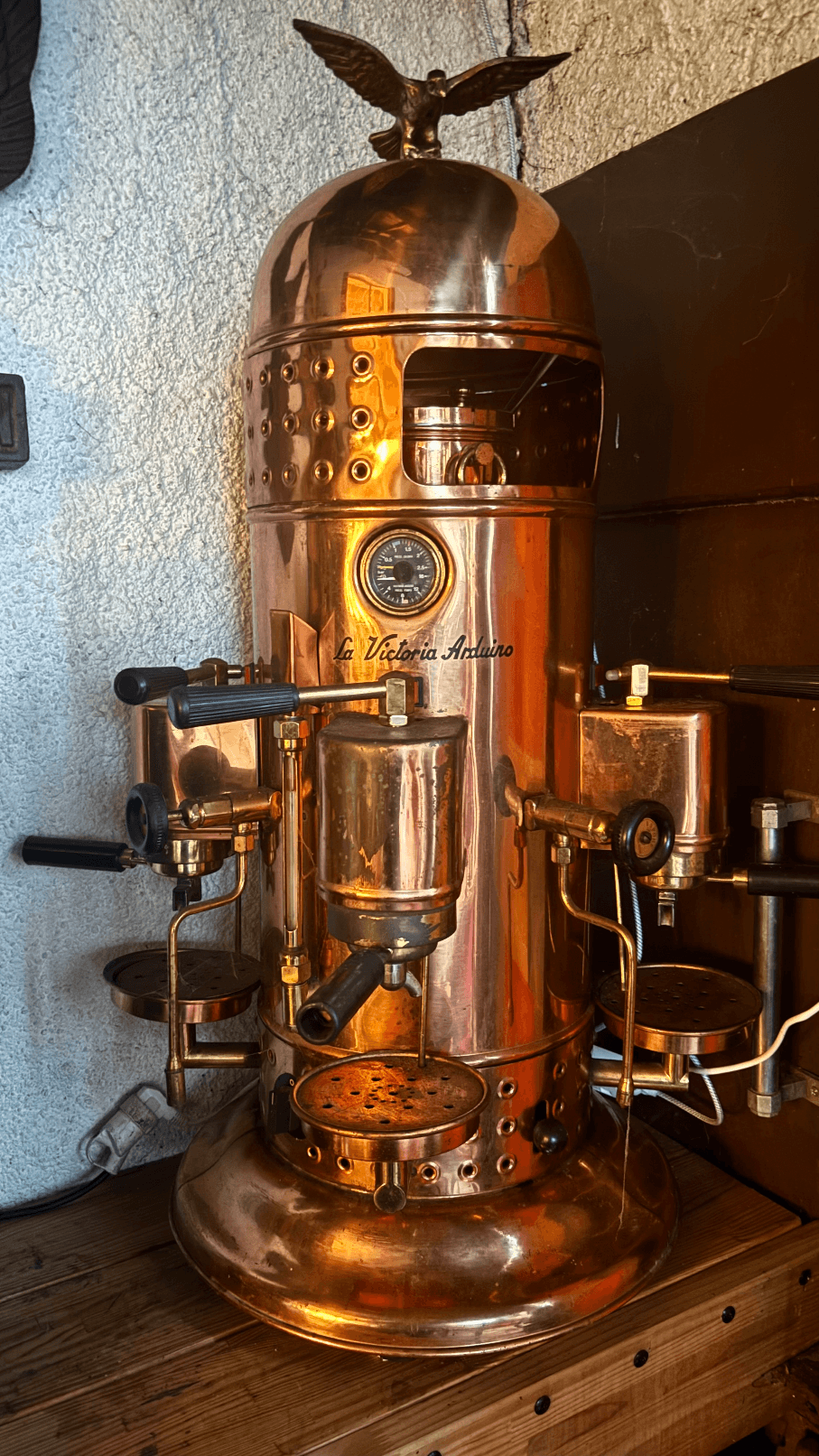 Machine à café La Victoria Arduino pro cuivrée — photo 1