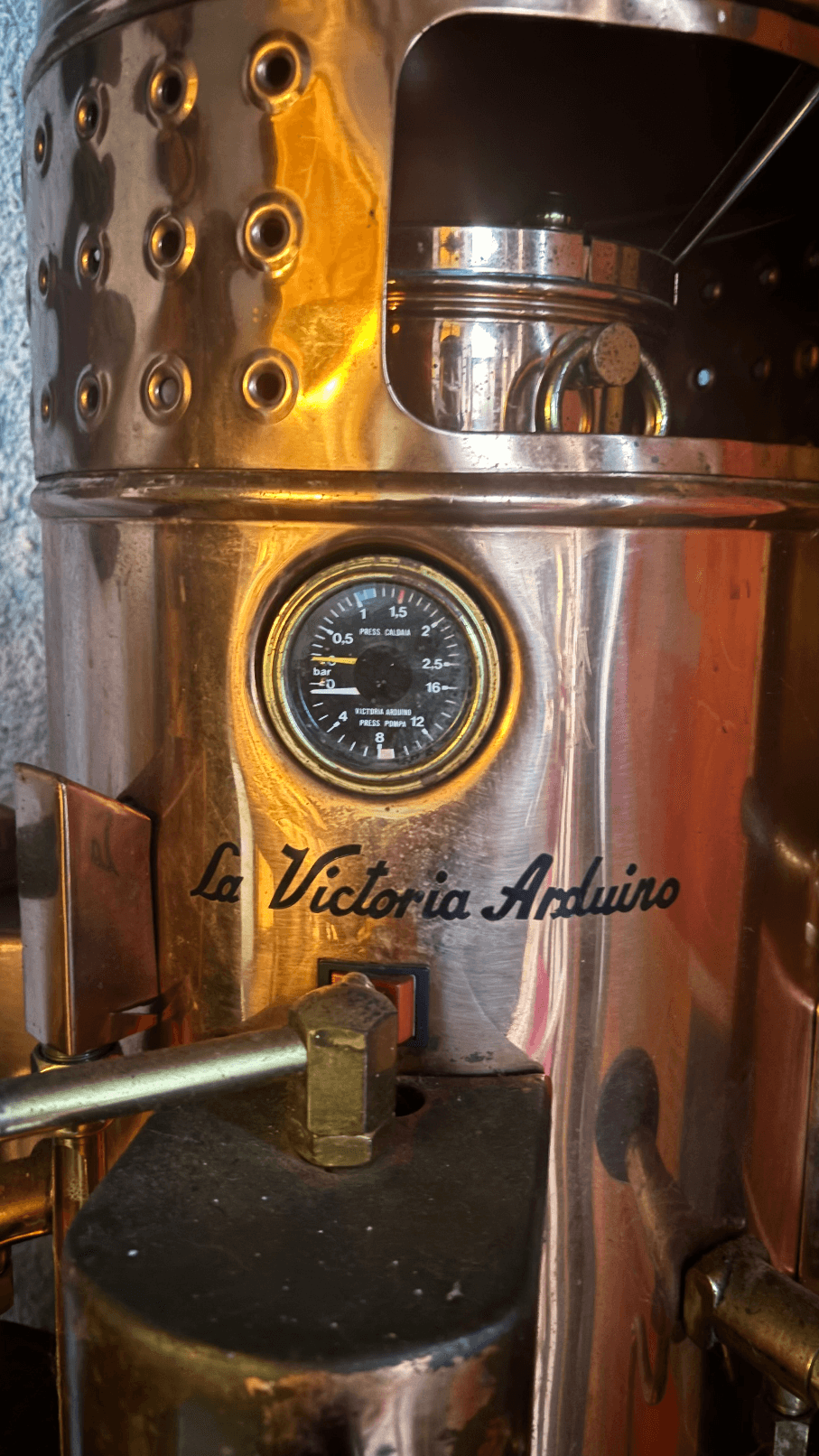 Machine à café La Victoria Arduino pro cuivrée — photo 3