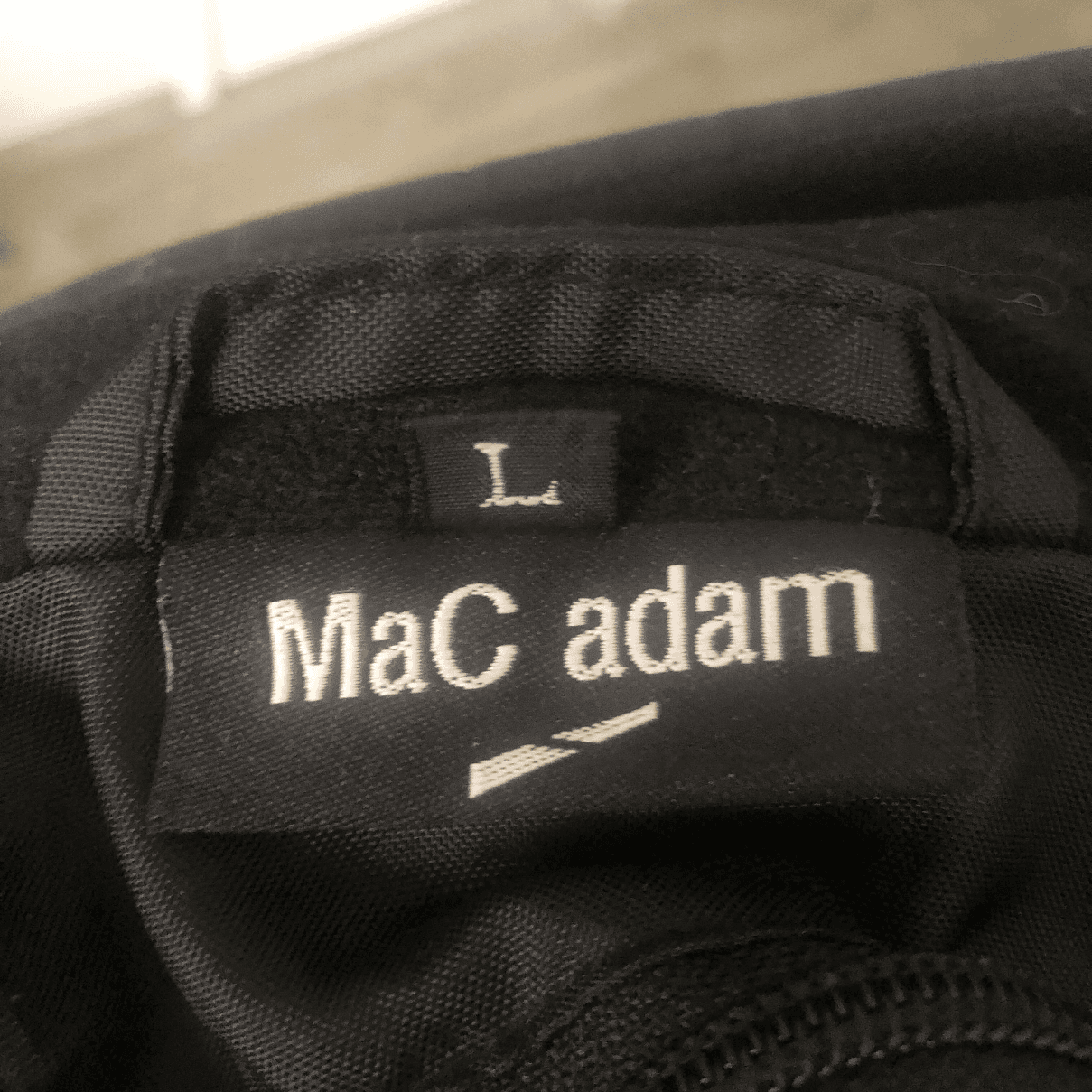 Veste de moto Mac Adam noire et grise — photo 2