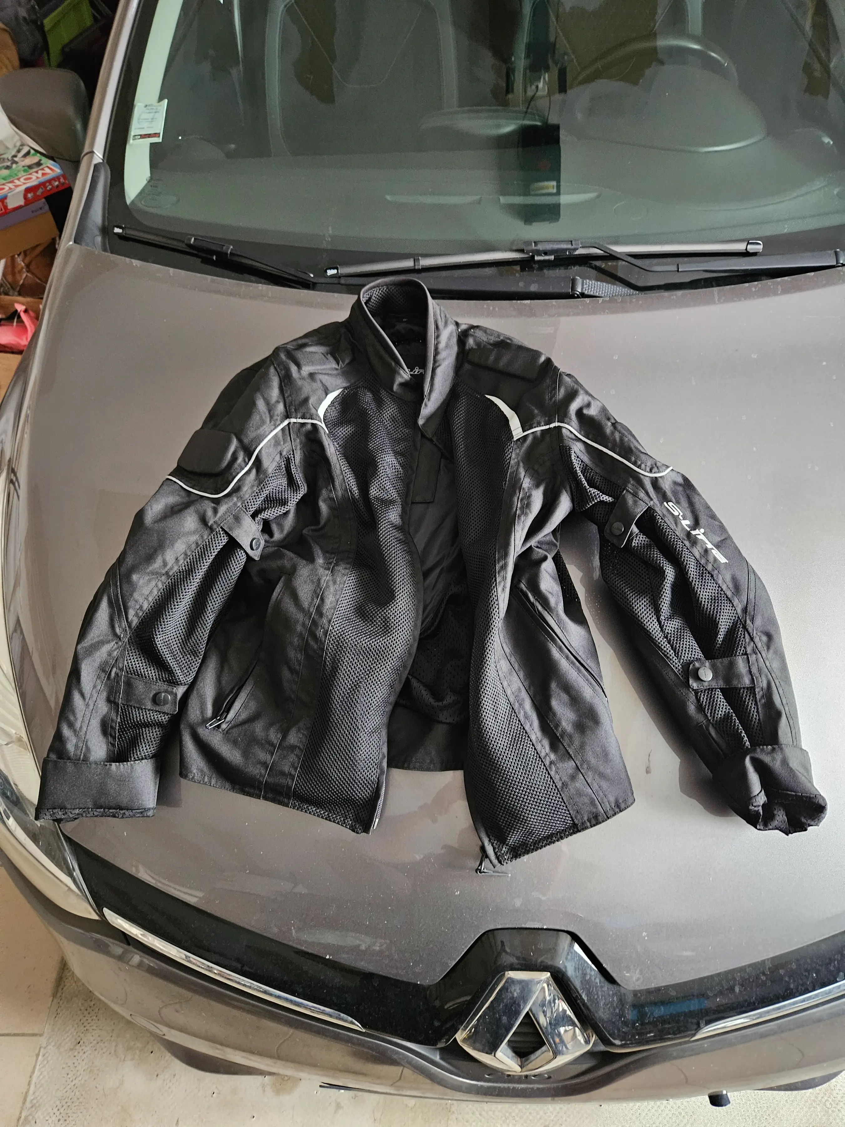 Blouson MOTO S-Line noir ventilé T-XL