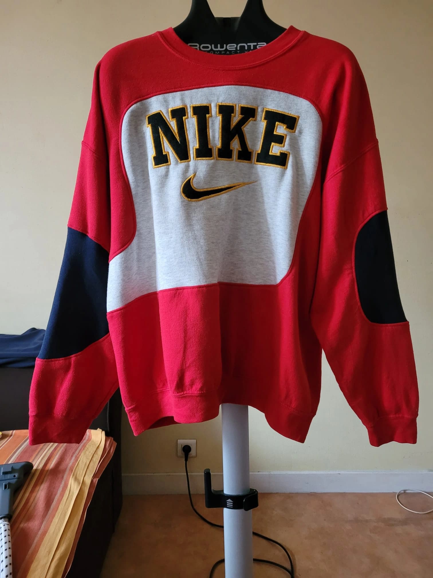 Sweatshirt Nike Vintage Rouge Homme XL