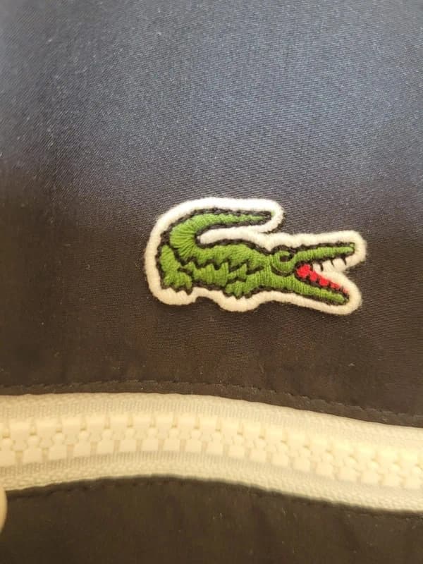Veste Lacoste noire à fermeture éclair — photo 3