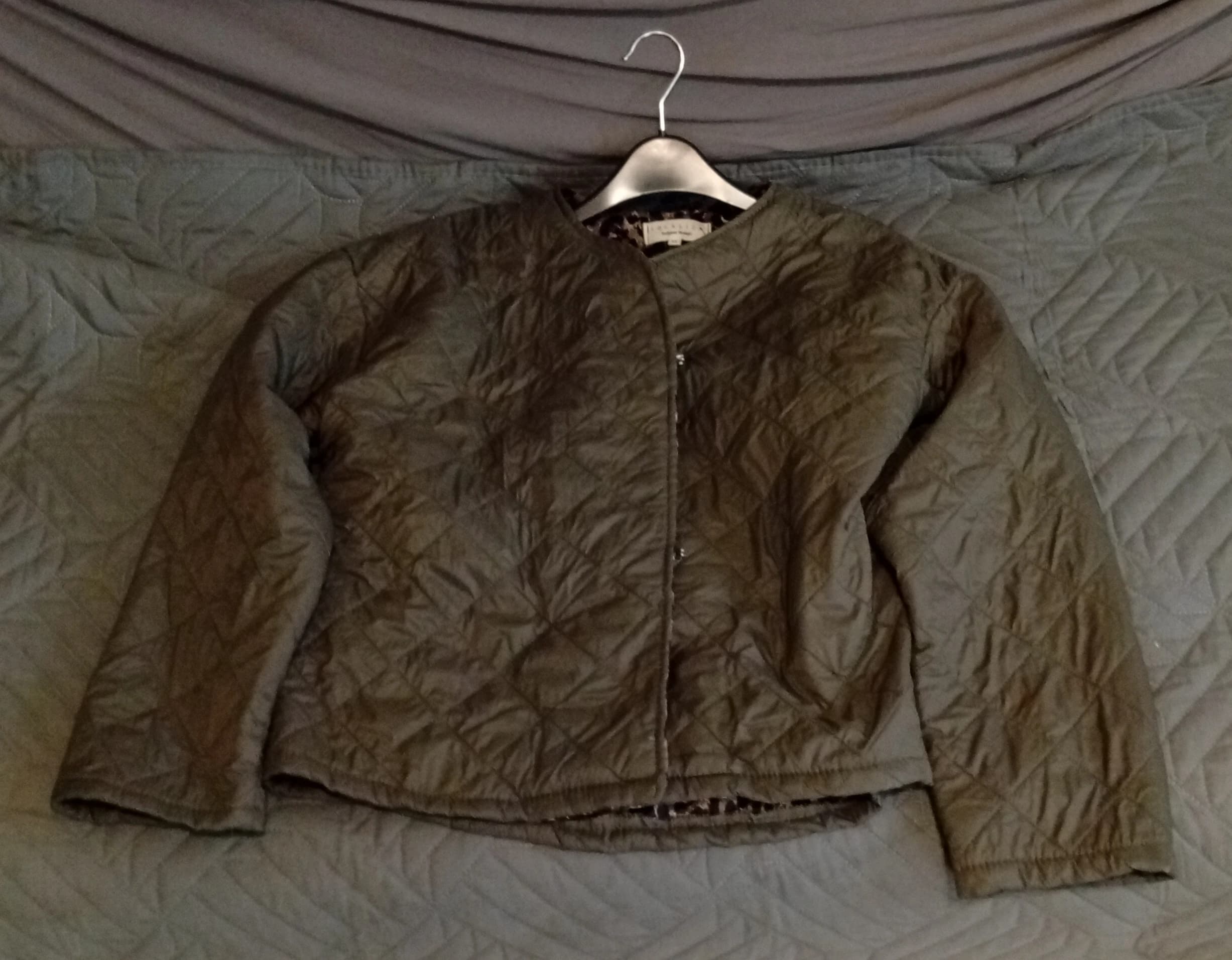 Veste matelassée kaki femme — photo 3