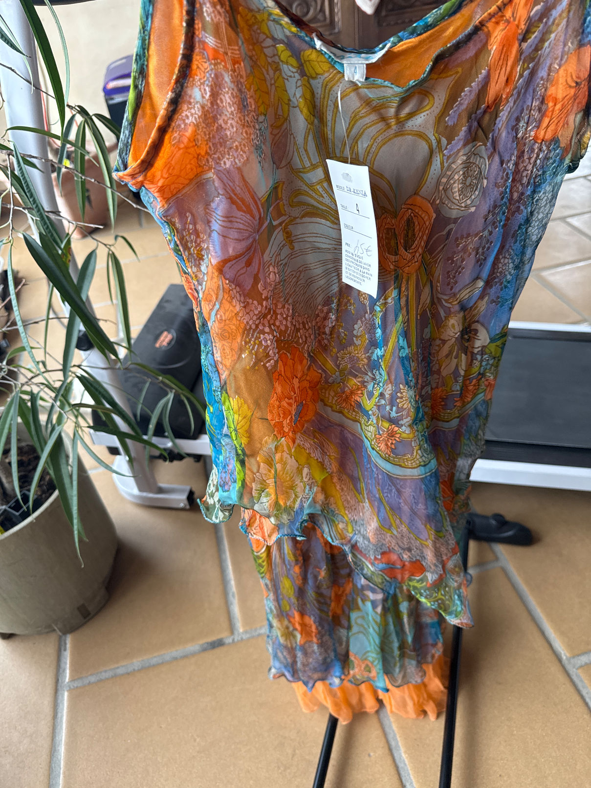 Robe DR-KENIA imprimé floral et multicolore taille 4