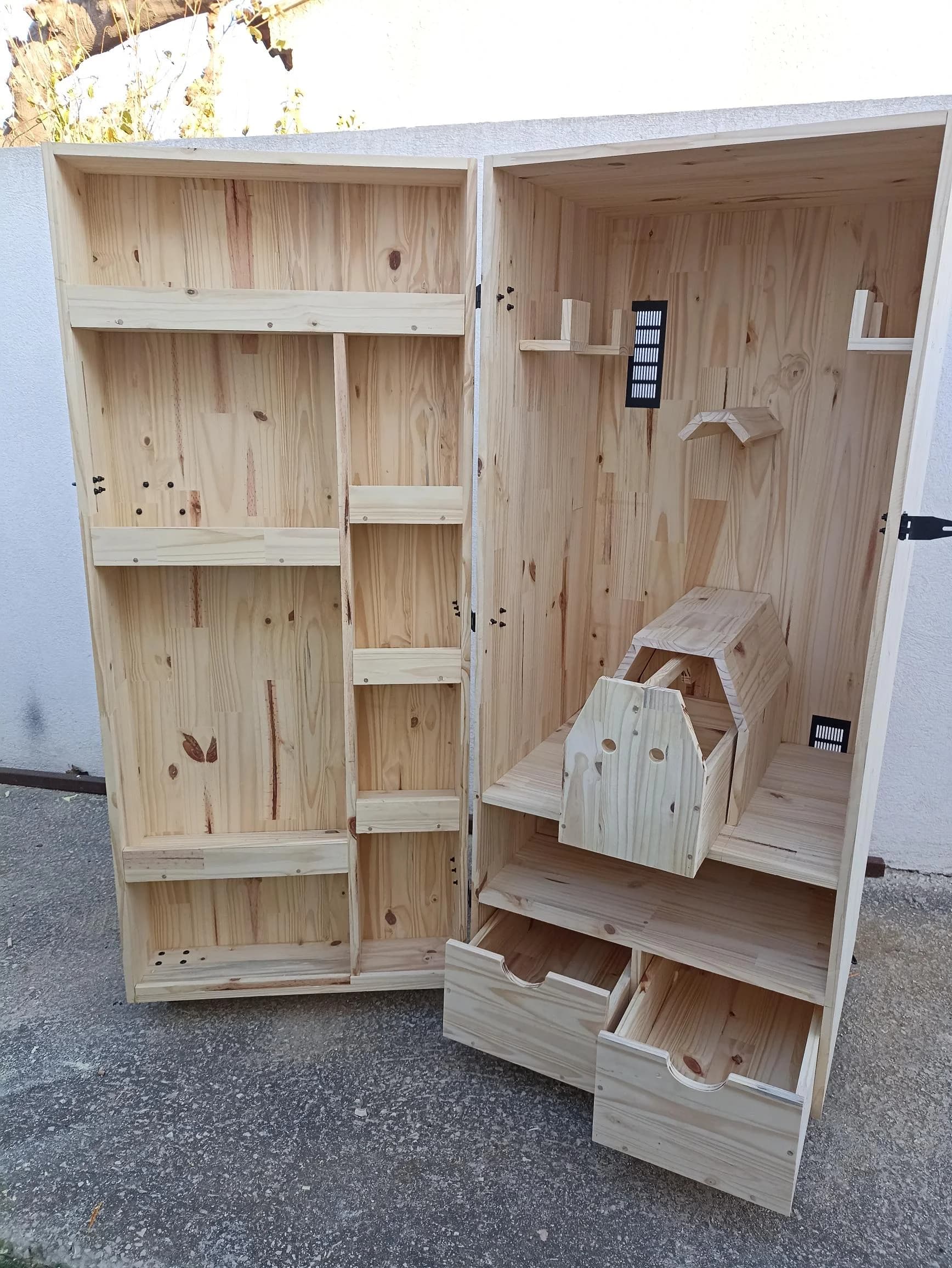 Armoire de sellerie equitation fabrication sur mesure