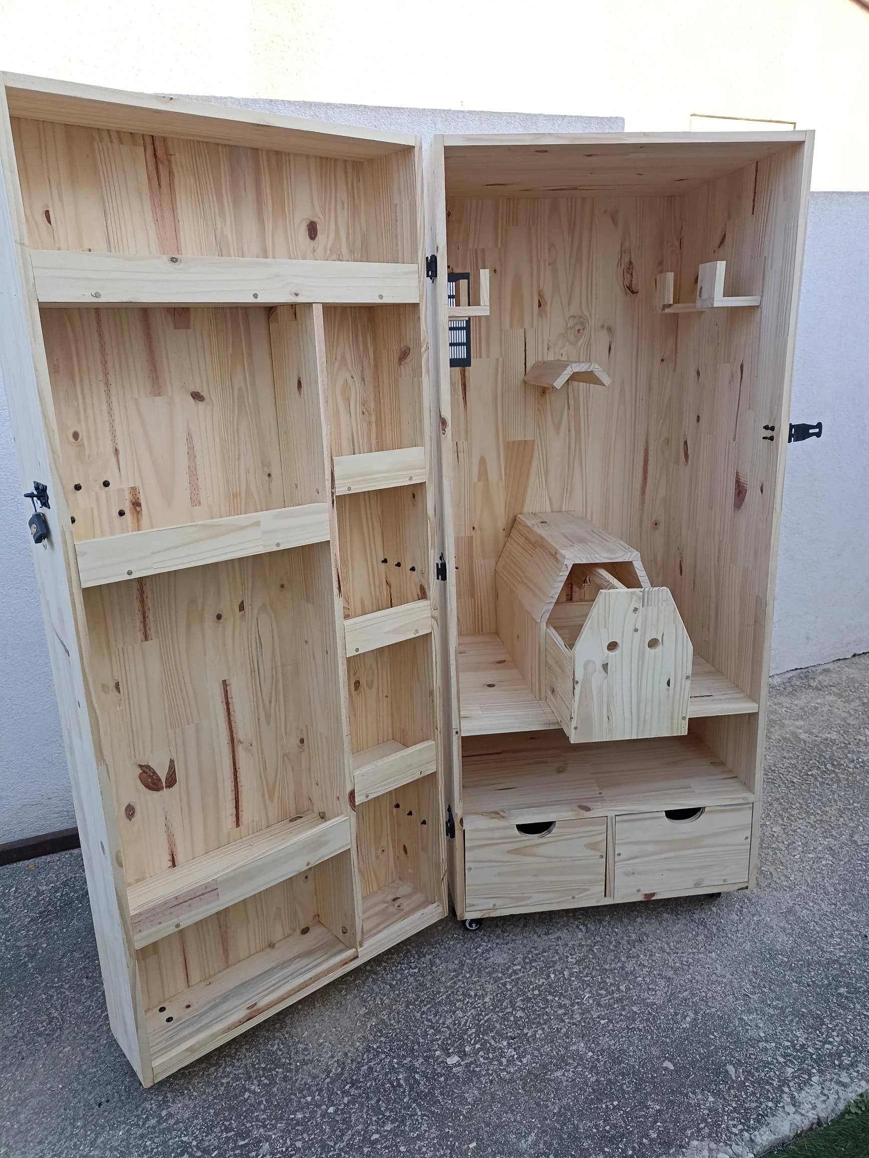 Armoire de sellerie equitation fabrication sur mesure — photo 2