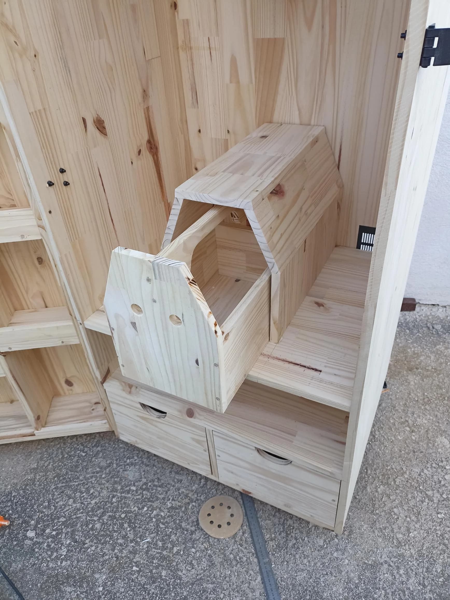 Armoire de sellerie equitation fabrication sur mesure — photo 4