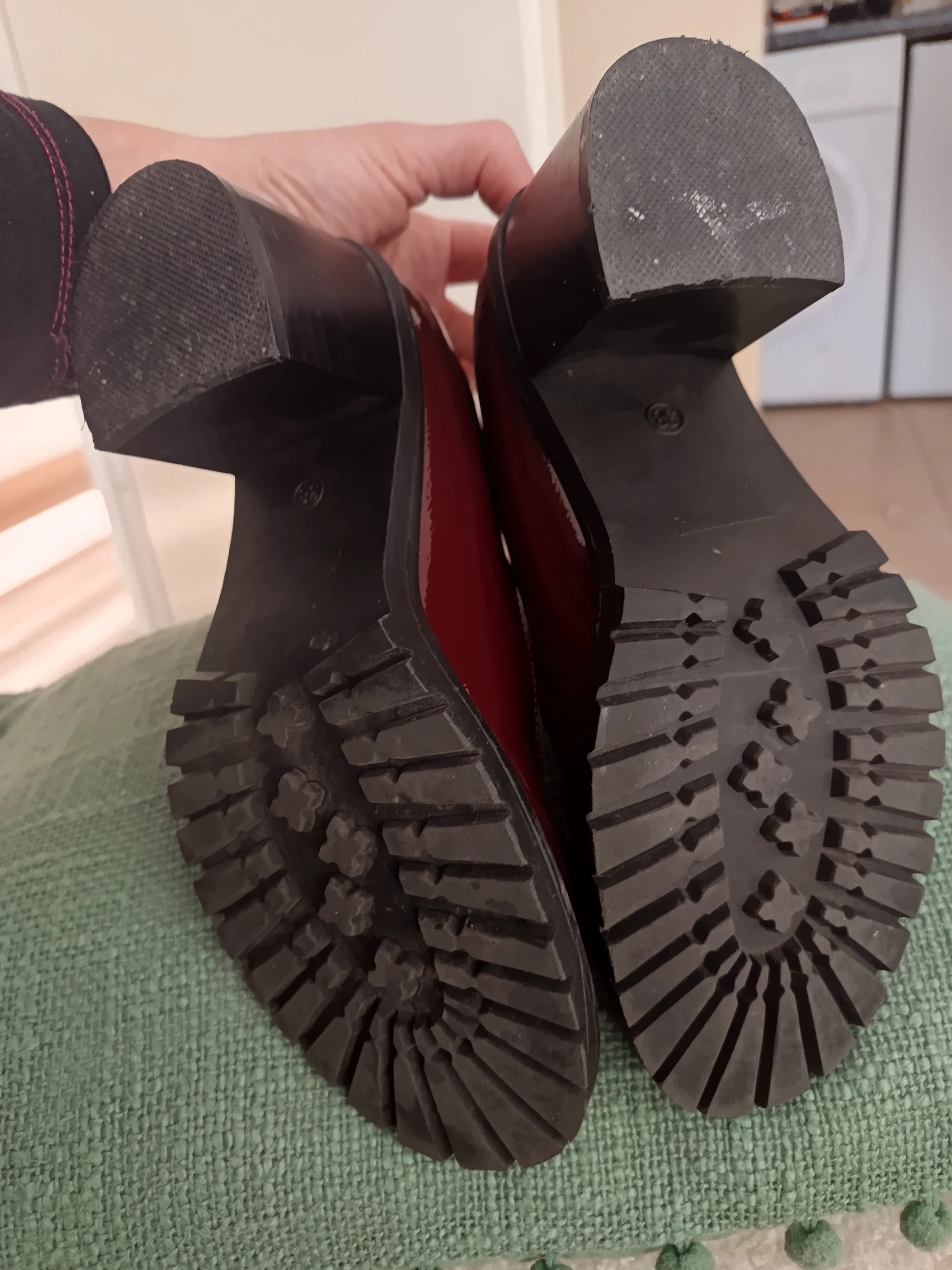 Chaussures vernies bordeaux CACHE CACHE T.38 — photo 5