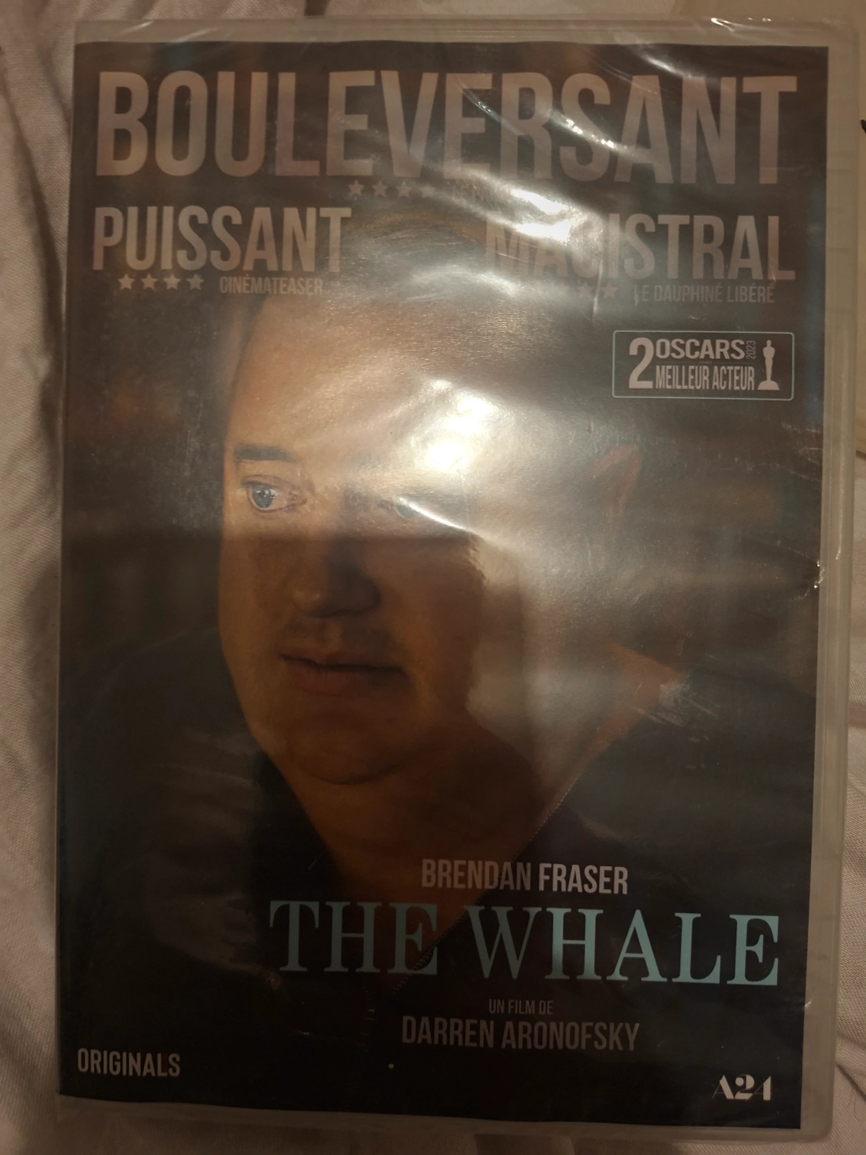 DVD The Whale - Film bouleversant de Darren Aronofsky