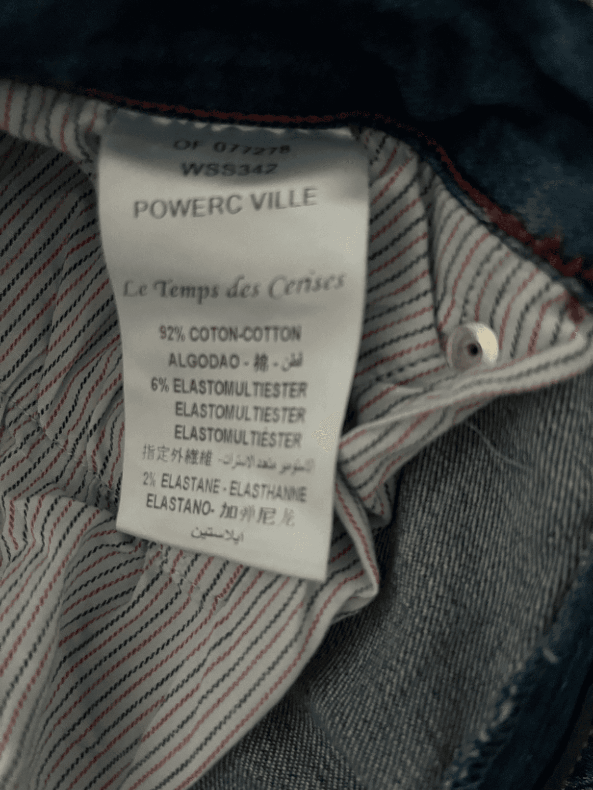 Jean Skinny Heritage déchiré bleu délavé — photo 4