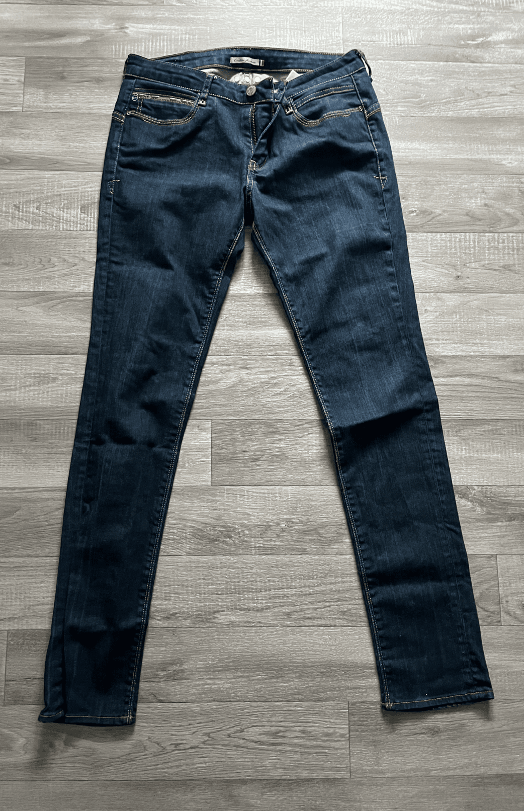 Jean Le temps des cerises 🍒 Femme Bleu Marine Taille 30