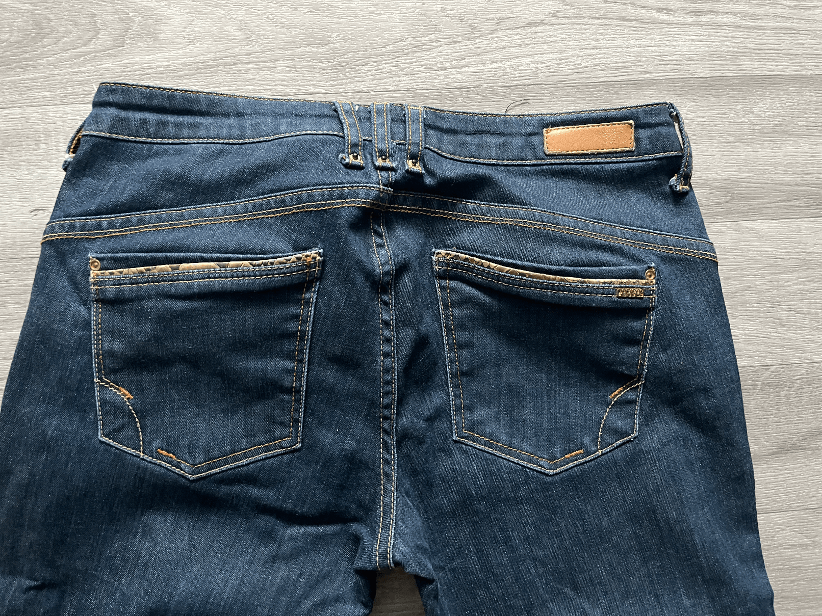 Jean Le temps des cerises 🍒 Femme Bleu Marine Taille 30 — photo 3
