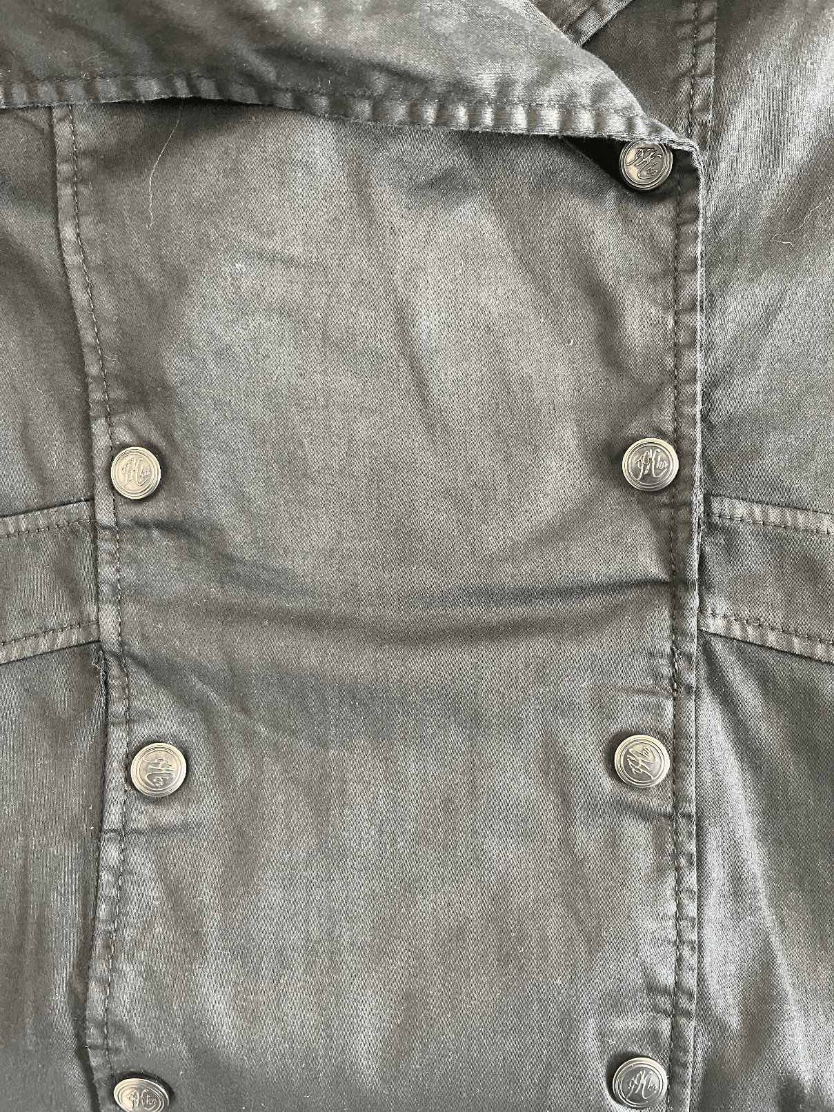 Robe IKKS noire boutonnée style blazer femme — photo 5