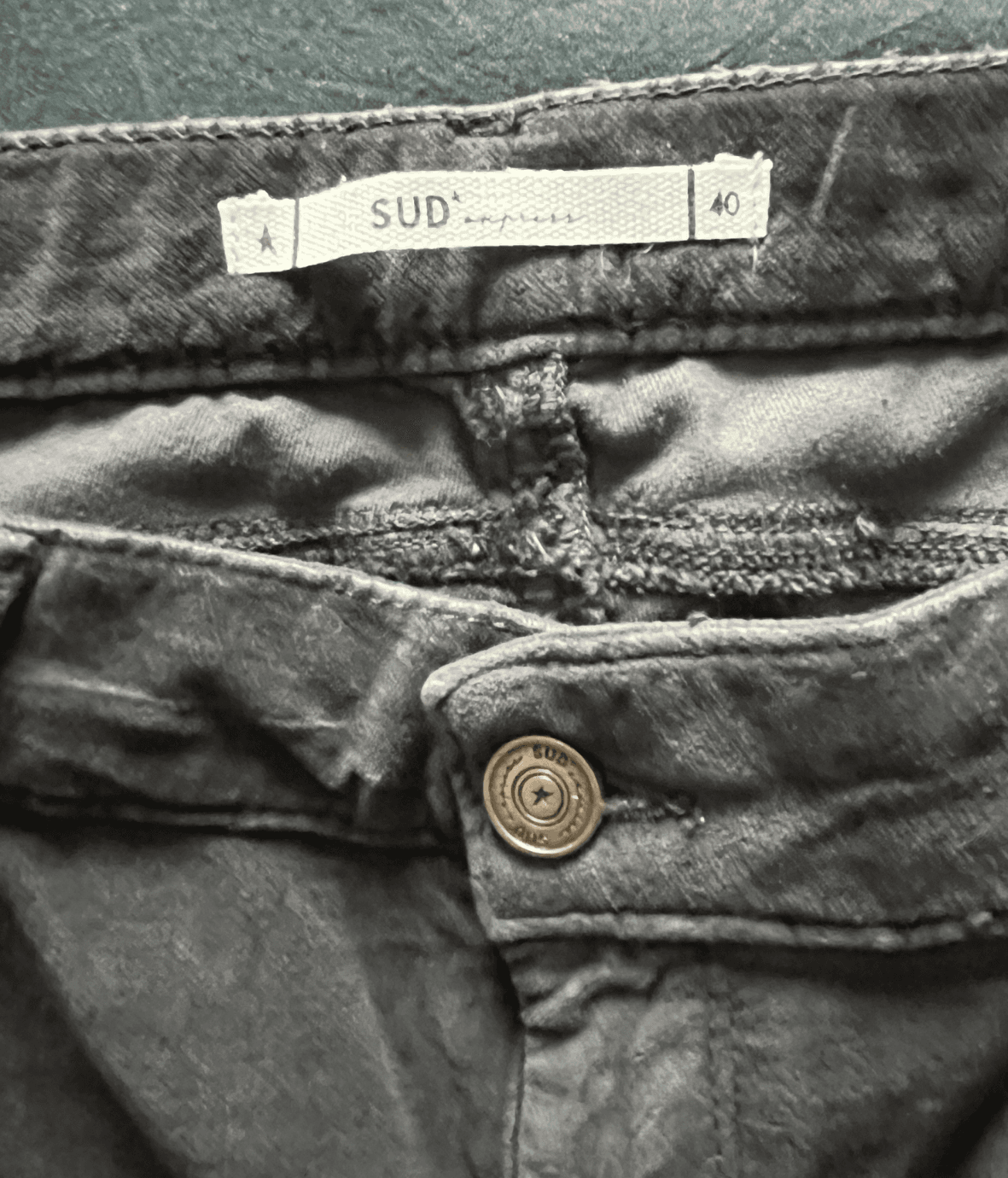 Pantalon velours Sud Express femme T40 — photo 4