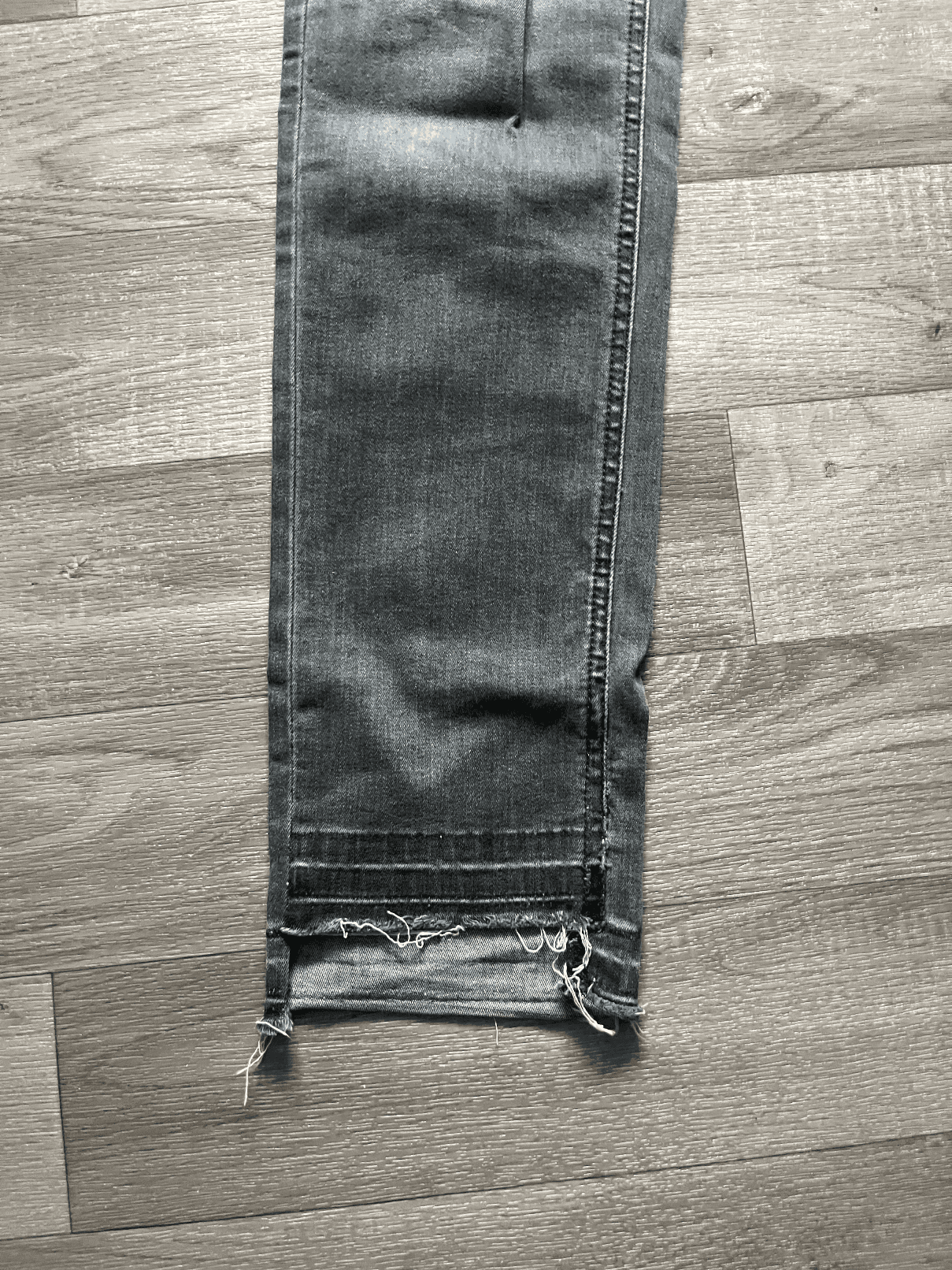 Jean IKKS slim gris effet délavé taille 40 — photo 4