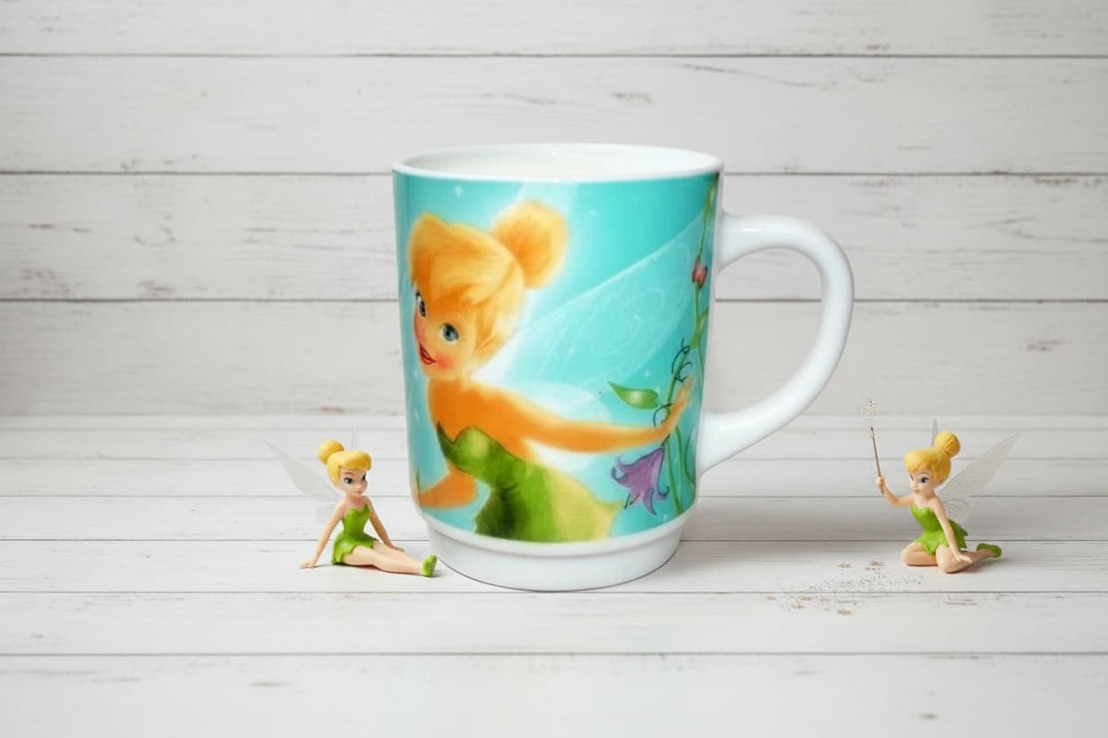 ✨ Magnifique Tasse Disney – La Fée Clochette (Tinker Bell) ✨
