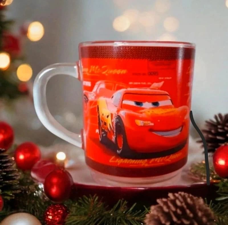 Tasse Cars Flash McQueen enfant