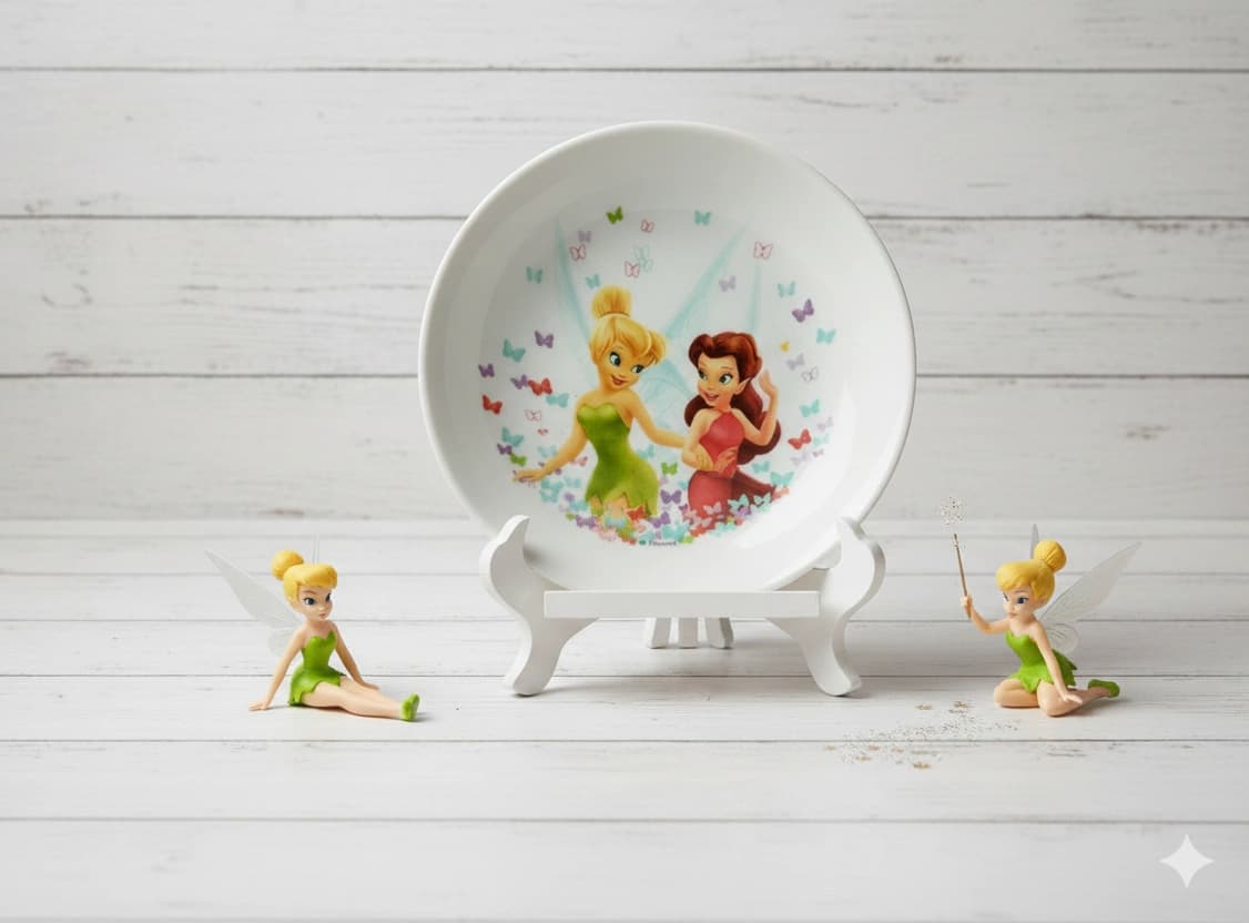 Assiette décorative Disney Fées clochette — photo 1