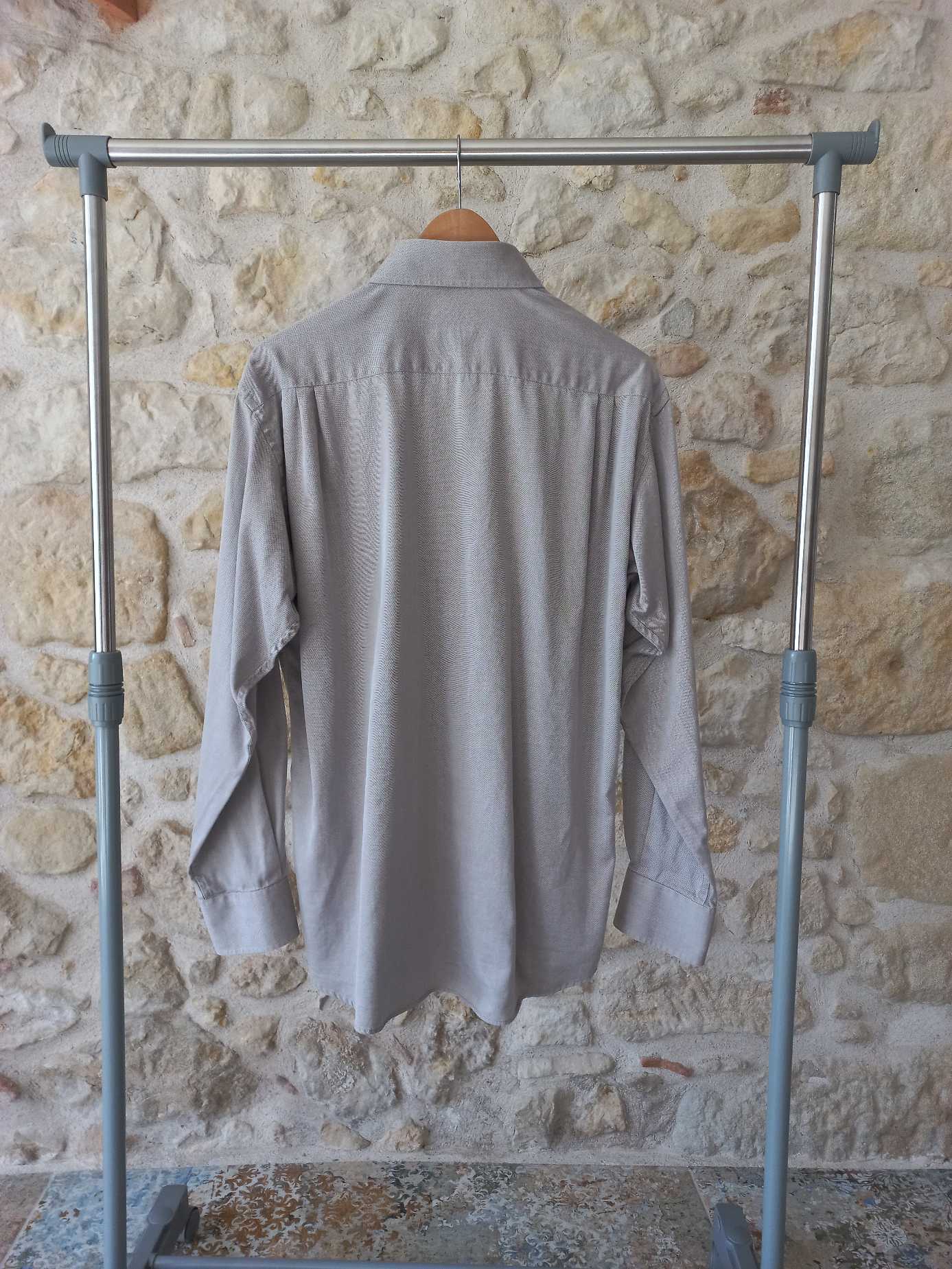 Chemise homme à manches longues grise taille L — photo 2