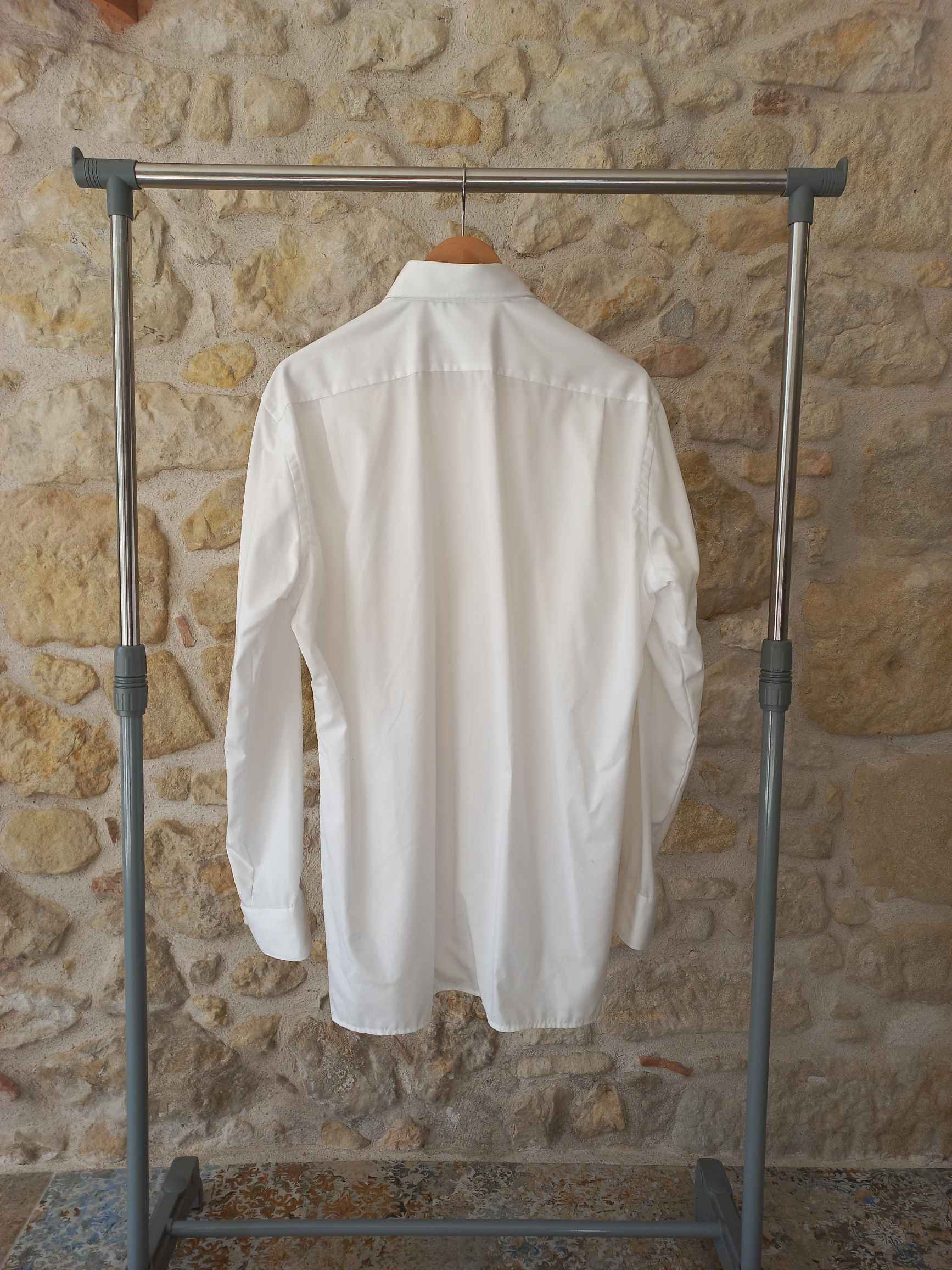 Chemise homme blanche classique manches longues taille L — photo 2